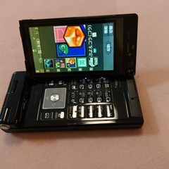 docomo P905i black FOMA Japanese Flip Phone Keitai Cell phone From Japan