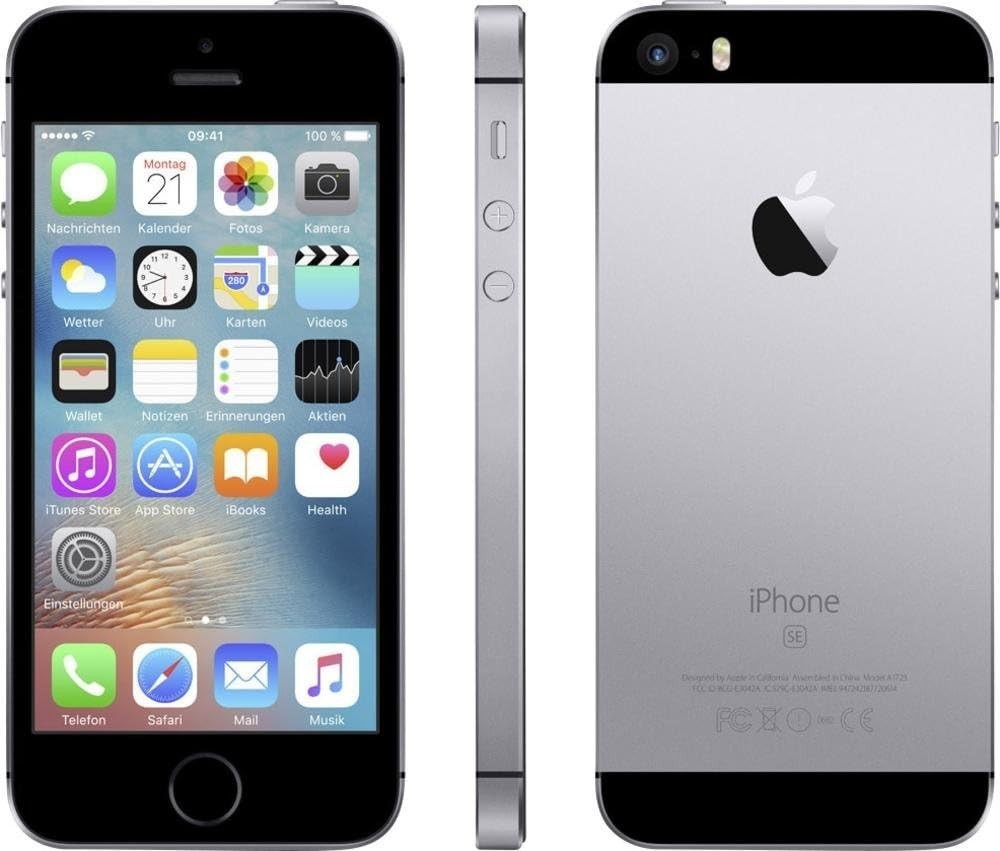 Apple iphone SE (1st Gen) 16GB GSM Unlocked Space Gray Smartphone Open Box