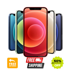Apple iPhone 12 128GB 64GB Factory Unlocked 5G T-Mobile Verizon iOS