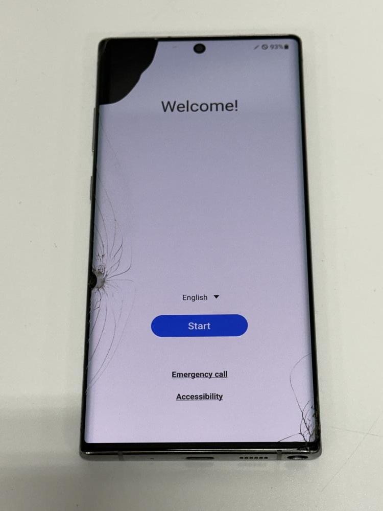 Samsung Galaxy Note 10+ 256GB (Unlocked) SM-N975U1 Aura Glow – Broken