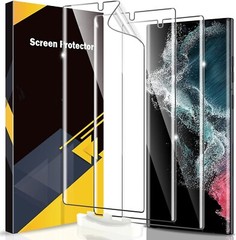 Samsung Galaxy S22 Ultra 5G 6.8 inch 3 Pack Screen Protector Soft TPU