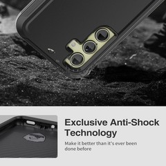 Galaxy A35 5G Case, Heavy Duty Protective Case with 3 Layers Rugged Rubber Cover