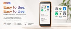 AGM Note N2 Mini Smartphone – Compact Android 16 GO Phone with Dual SIM & Expand