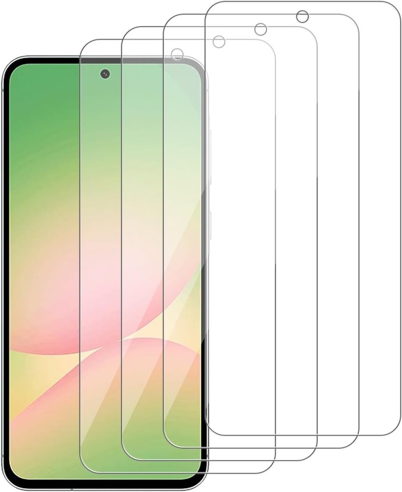 4PCS Glass Screen Protector for samsung galaxy a56 5G 9H Hardness Scratch Resist