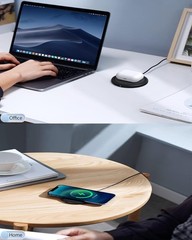 15W Fast Wireless Charging Pad 2-Pack for Samsung S24/iPhone 17
