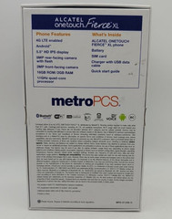 Alcatel One Touch Fierce XL 16GB Android Smartphone Metro PCS Locked 5.5&Prime; HD 8MP