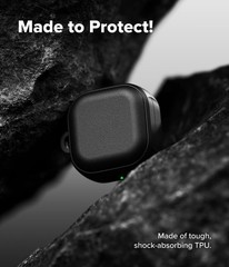 Black Onyx Magnetic Cover for Galaxy Buds 4 Pro & Galaxy Buds 4 – Compatible Mag