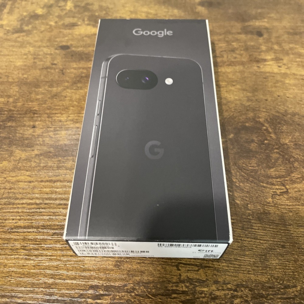 Factory Sealed Google Pixel 9a 128GB Obsidian Unlocked No GT read Description G4