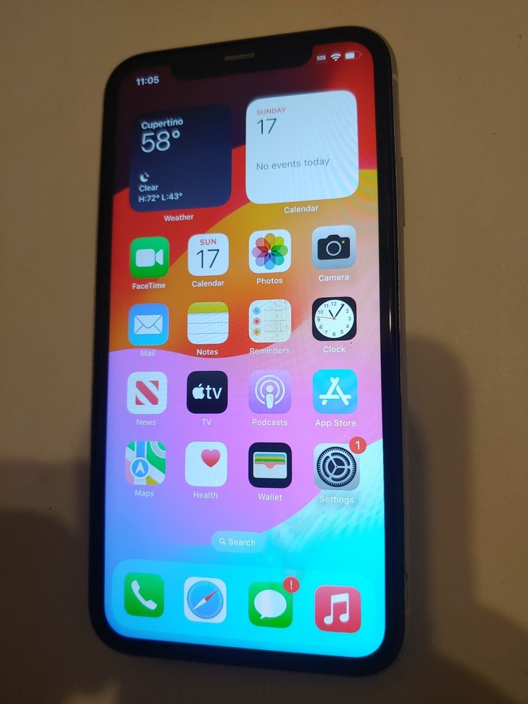 Apple iPhone 11 64GB White (Factory Unlocked) A2111 (CDMA + GSM), Excellent