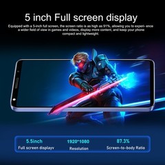 I16 Plus Android Smartphone 5 » Unlocked 4+64GB 3000mAh 12+24MP Dual SIM New
