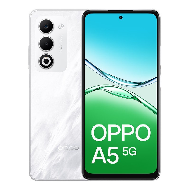 Oppo A5 5G 128GB – Mist White (CPH2735AU White)*AU STOCK* 6.67&prime; HD+ 120Hz