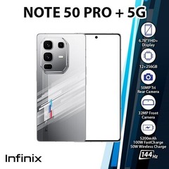 Infinix Note 50 Pro+ Plus 5G Android Cell Phone (RACING/12GB+256GB/Dual SIM)