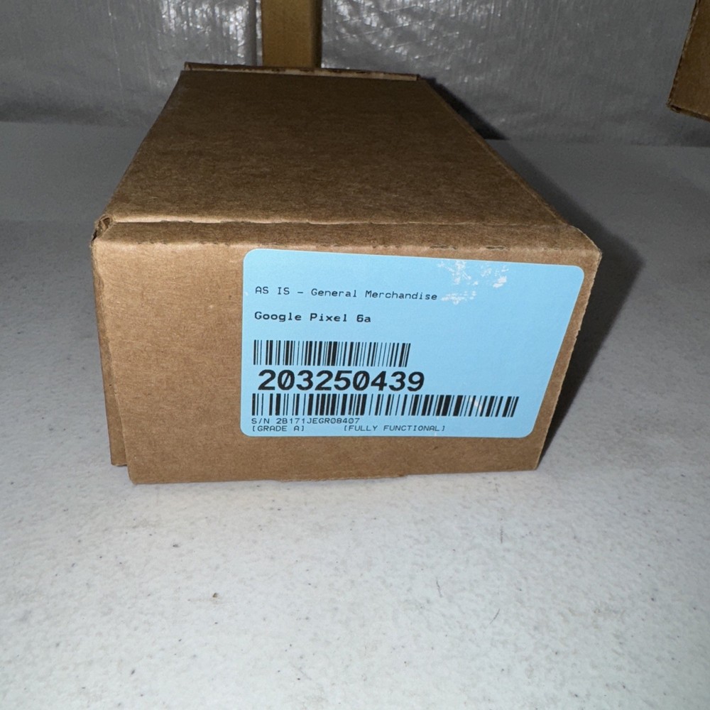 Google Pixel 6a GX7AS – 128GB – AT&T (GREAT CONDITION!)