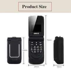 Unlocked J9 Mini Filp Dialer Cellphone GSM Mobile Card Phones FM Radio BT 3.0