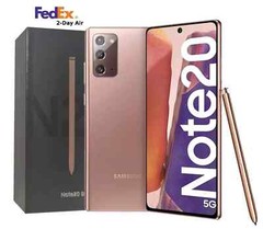 NEW SEALED Samsung Galaxy Note20 5G 256-128GB GSM CDMA Factory Unlocked US