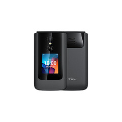 TCL Flip 4 5G / 4G LTE 32GB Basic Smart Flip Phone for « T-Mobile » Only (T440W)