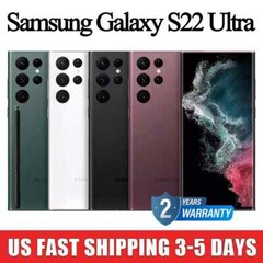 New Samsung Galaxy S22 Ultra 5G 128GB+8GB SM-S908U1 GSM CDMA Factory Unlocked