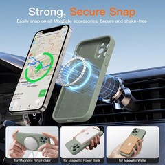 iPhone 12 Pro Max Case with Screen Protector – Upgraded Camera Protection – Sili