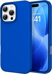 Case for iPhone 16 Pro Max 6.9 » Smooth Liquid Silicone Soft Gel Rubber Cover