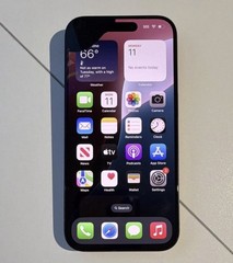 Apple iPhone 15 Pro 256GB Deep Blue Unlocked Works but Cracked and Black Spot