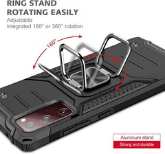 For Samsung Galaxy S20 FE Case Military Grade,Tempered Glass Screen Protector