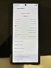 Samsung Galaxy Fold 7 Unlocked (Read Description) Zfold7