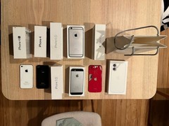 Apple iPhone Parts Lot Mixed Models AS-IS For Repair W/boxes + iPhone 17 Box/Bag