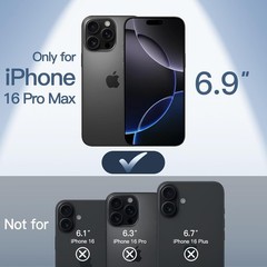 Magnetic 0.6mm Ultra Slim Case for iPhone 16 Pro Max 6.9 Inch Lightweight Matte