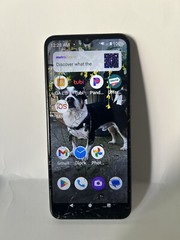 Wiko Ride 3 BLACK 32 GB METRO CRACKED SCREEN .For Parts Or Repair