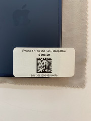 Apple iPhone 17 Pro – 256 GB – Deep Blue (Unlocked)
