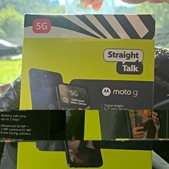 Motorola Moto G 5G 128GB Black 6.7in 50MP Octa-Core Straight Talk