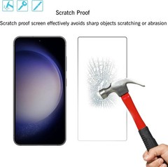 3-Pack Ultra Clear Screen Protectors & Camera Lens for Galaxy S23 FE 6.4 Inch