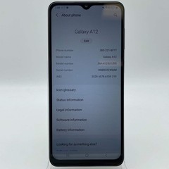 Unlocked Samsung Galaxy A12 3GB 32GB SM-A125UI/DS Black