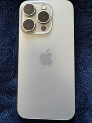 Apple iPhone 15 Pro Natural 128GB (T-Mobile ONLY) Sim-Locked Great Cond BH 82%