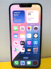 Apple iPhone 14 MPUA3LL/A 128GB Midnight Black read wifi only sold AS IS !!!