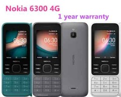 Nokia 6300 4G LTE 3 Colors Unlocked Dual SIM KaiOS SmartPhone
