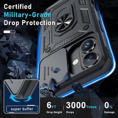 Screen Protector & Camera Lens Protector for iPhone 14 Pro Max, Heavy Duty Case