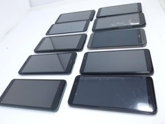Lot of 10 Various Smartphones – For Parts – Nokia / Vortex / HTC / Cloud Mobile
