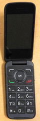 Alcatel MyFlip 2 II A406DL – Gray and Black ( TracFone ) 4G LTE Flip Smartphone