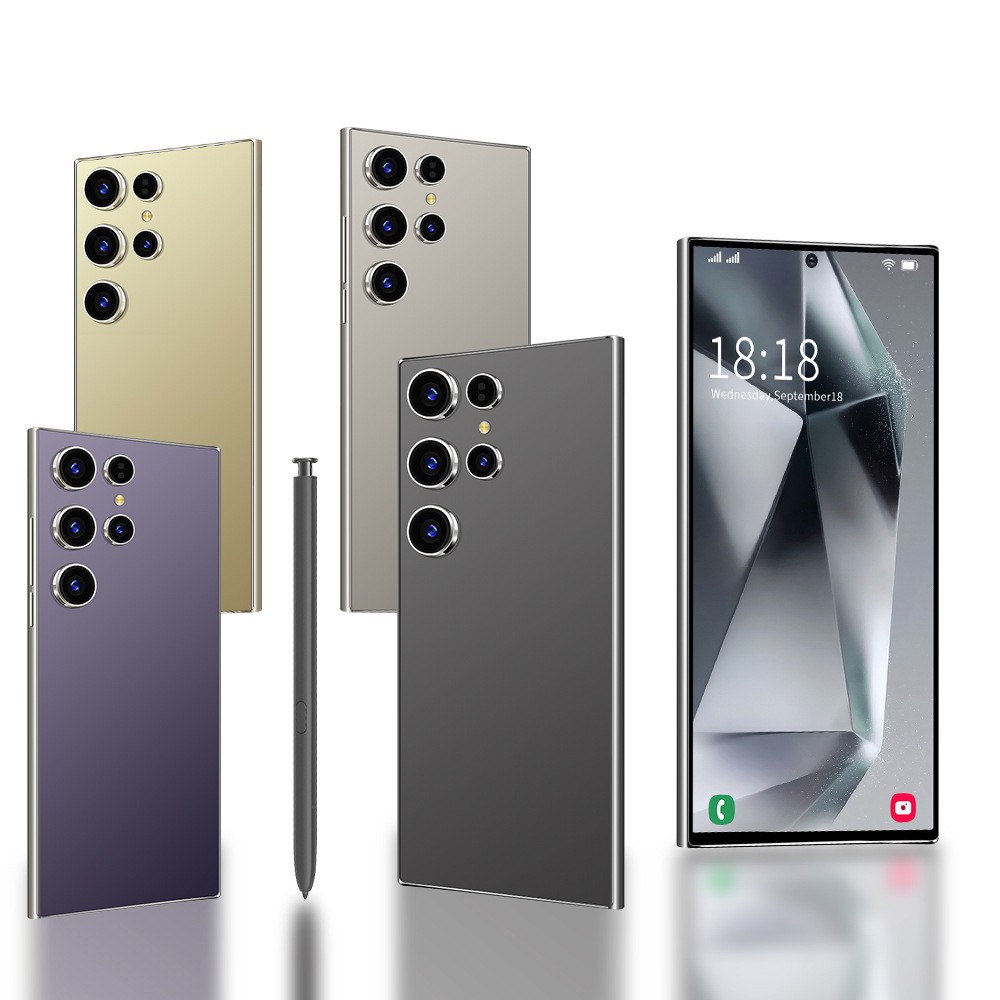 New S24 Ultra 5G Smartphone Factory Unlocked Android Cellphones Dual SIM