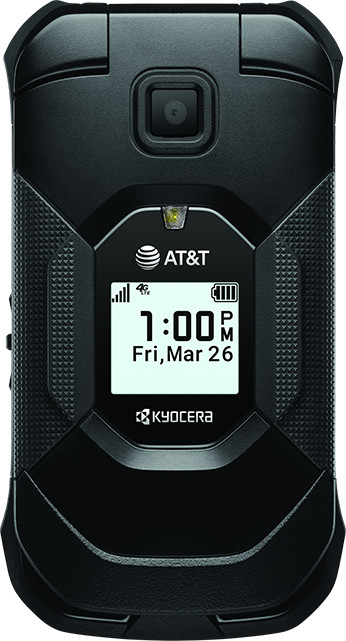 Kyocera DuraXE Epic 4G LTE 16GB PTT Rugged Flip AT&T Unlocked -NO CAMERA (E4830)