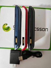 Sony Ericcson Walkman W595 – Black blue white (Unlocked) Cellular Phone