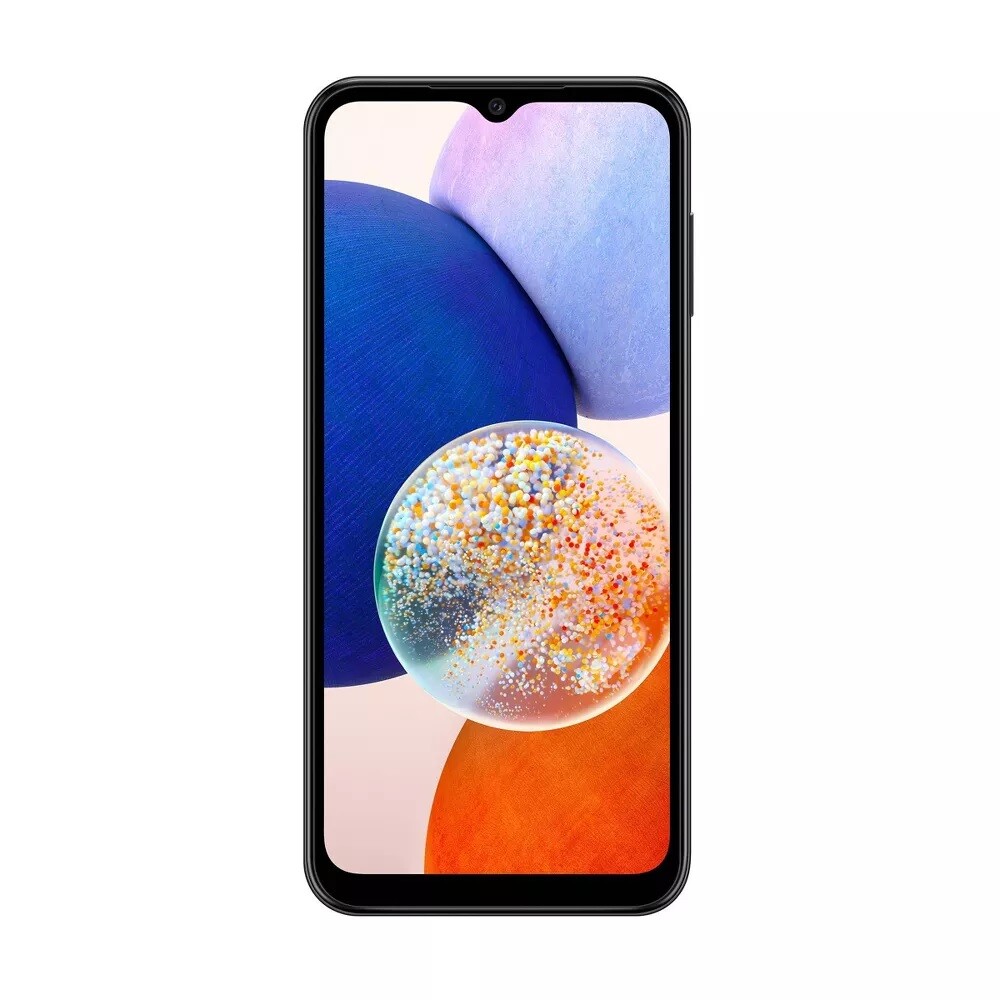 Samsung SPHA146UANBRB Galaxy A14 5G 64GB 4GB RAM Black Boost Mobile 50MP 6.5&Prime;