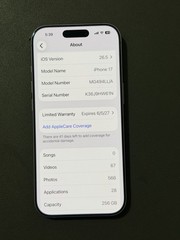 Apple iPhone 17 256GB Lavender T-Mobile Open Box 100% Battery