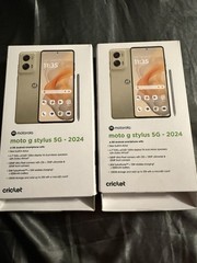 Motorola Moto G Stylus 5G (2024) 128GB Caramel Latte Cricket 50MP Smartphone