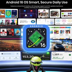 4G LTE Rugged Phone Android 16 Waterproof Dual Speaker 50MP AI Camera FOSSiBOT