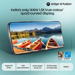 MOTOROLA Edge 70 Fusion (BLUE SURF, 8+128GB) Snapdragon® 7s Gen 4 Global version