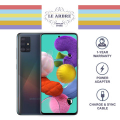 ⭐ GSM FULLY UNLOCKED ⭐ Samsung Galaxy A51 5G ⭐ 128GB Black SM-A516U – Flawless