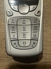 Nokia 3560 Gray and Black AT&T TDMA Cellular Phone Untested As Is
