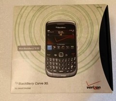 BlackBerry Curve 9330 – 512 MB – Clear (Verizon) Don&rsquo;t Know If Works! No Cord